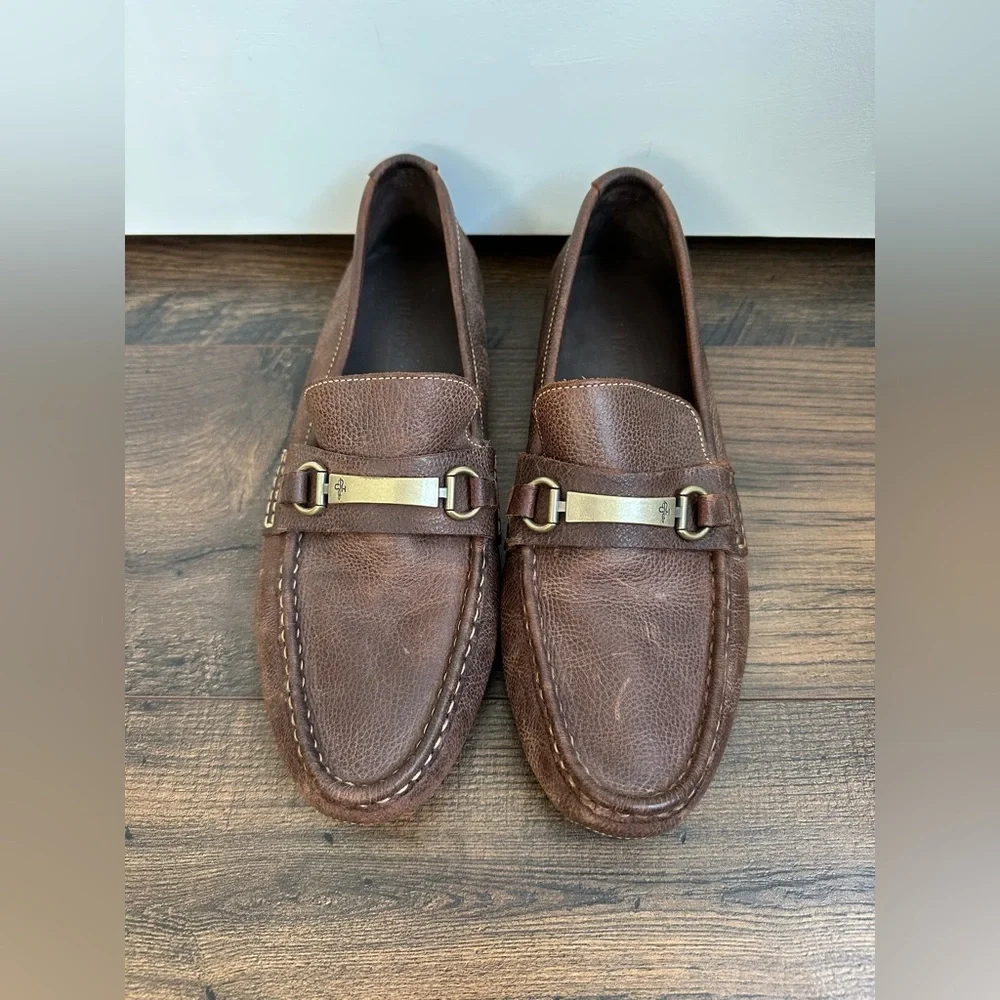 Cole Haan Mens Somerset Bit Driver Loafers Brown Size 10